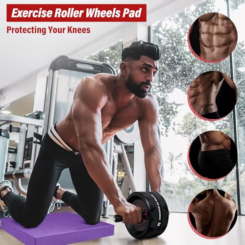 Balance Pad- Foam Balance Pad for Workout, Non-Slip & Water-Resistant Stability Trainer Mat, Soft TPE Exercise Foam Mat for Rehabilitation Stability,Physical Therapy,Fitness,Yoga (15.7" * 13" * 2") - color: Purple