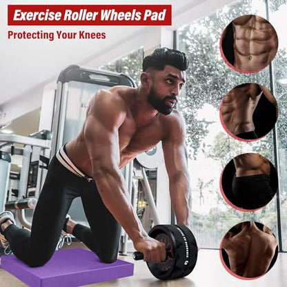 Balance Pad- Foam Balance Pad for Workout, Non-Slip & Water-Resistant Stability Trainer Mat, Soft TPE Exercise Foam Mat for Rehabilitation Stability,Physical Therapy,Fitness,Yoga (15.7" * 13" * 2") - color: Purple