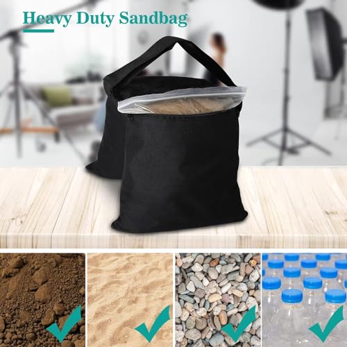2 Packs Sandbags Weight Bags for Light Stand Photography Video Support - size: 2PCS