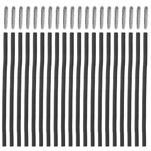 PATIKIL 20Pcs Willow Charcoal Sticks, 4-5mm Black Charcoal Pencils Graphite Stick Charcoal Drawing Pencils for Artists Beginners Hobbyists Sketching Shading Fine Art