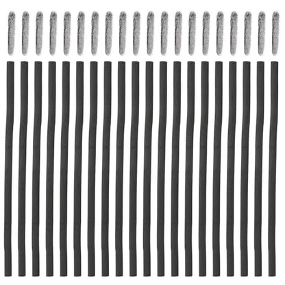 PATIKIL 20Pcs Willow Charcoal Sticks, 4-5mm Black Charcoal Pencils Graphite Stick Charcoal Drawing Pencils for Artists Beginners Hobbyists Sketching Shading Fine Art