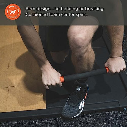 Tiger Tail 18in Massage Stick Portable Roller, Handheld, Deep Tissue Foam Roller, Body Massage and Myofascial Release Tool for Legs, Neck, Calves, Thighs, Shins & Back, The Original 18, Made in USA - size: 18 Inch The Original