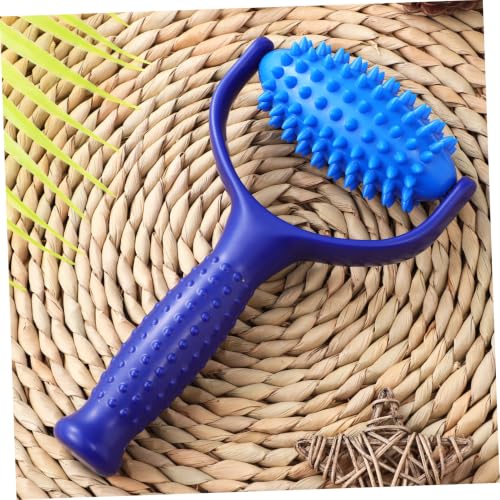 Lightweight Portable Massage Roller Stick for Sedentary Individuals and Yoga Enthusiasts for Muscle Relief with Abs PVC Material, Handheld Back and Neck Massager Tool