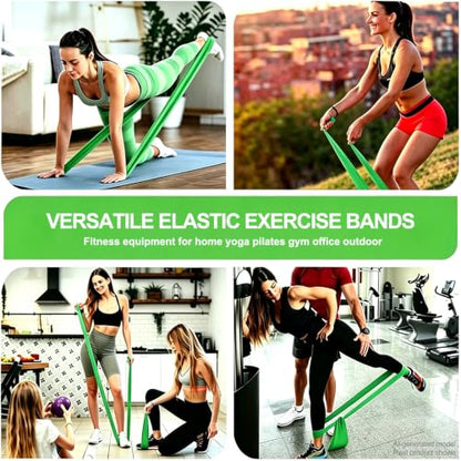 Resistance Bands for Working Out, Physical Therapy, Yoga & Pilates - color: Green