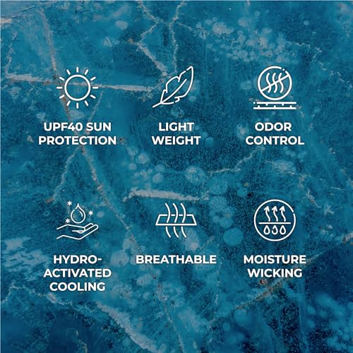 SHAKEitCOOL Original Cooling Towel – Be Cool in Style - Heat Relief, Soft, Lightweight, Sun Protection, Easy Clean - Perfect for Biking, Running, Yoga, Gym, Gardening - Basketball - color: Basketball