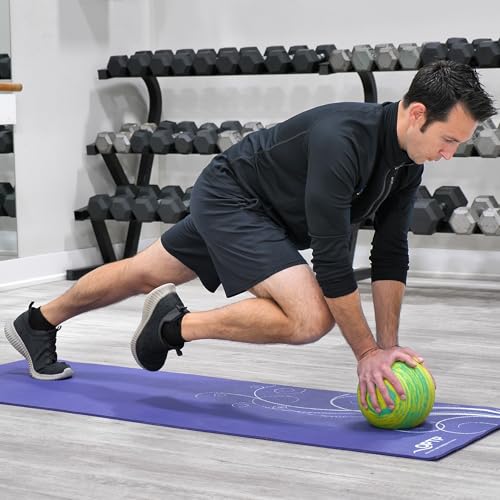 OPTP Posture Ball – Foam Mobility and Massage Ball, Green, 8" | Foam roller ball for massage, physical therapy & exercise, Mobility ball to release muscle tension & improve alignment - size: 8-Inch