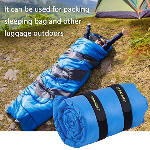 Wisdompro Extra Large 4 Pack 2 x 37" Hook & Loop Tie Down Straps Heavy Duty - size: Extra Large 4 Pack, 2 x 37 Inch