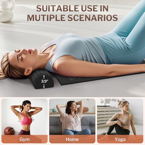 HOMLYNS Heated Acupressure Mat, 6 Heat Levels, 2-Hour Auto-Off
