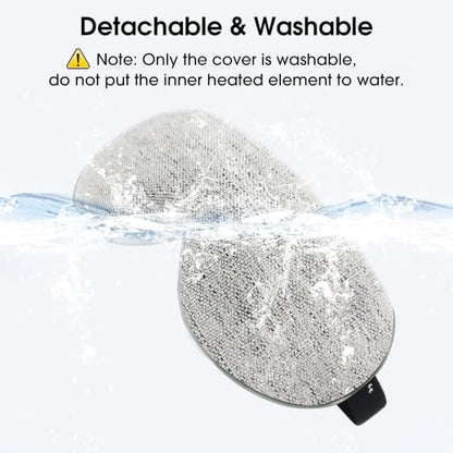 Heated Eye Mask, Cordless Rechargeable Eye Compress