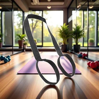 Yoga Mat Straps For Carrying - Yoga Mat Elastic Straps,Adjustable Yoga Carrying Strap Holder Straps,Exercise Mat Carrier Strap,Weight Loss Fitness Binding Rope,Exercise and Fitness Accessories