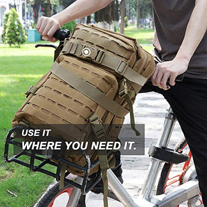 MAGARROW 65" 1.5" Utility Straps with Buckle Adjustable, 4-Pack (Tan (4-PCS)) - color: Tan, size: 1.5 in x 5.4 ft