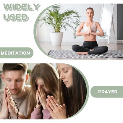 Adjustable Meditation Bench, Ergonomic Kneeling Stool for Yoga & Prayer