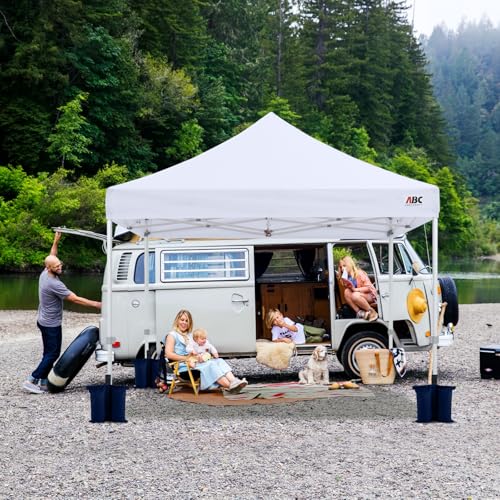 ABCCANOPY Canopy Weights 120 LBS Tent Sand Bags,4-Pack Navy Blue(No Sand) - color: Navy Blue, size: 120 LBS