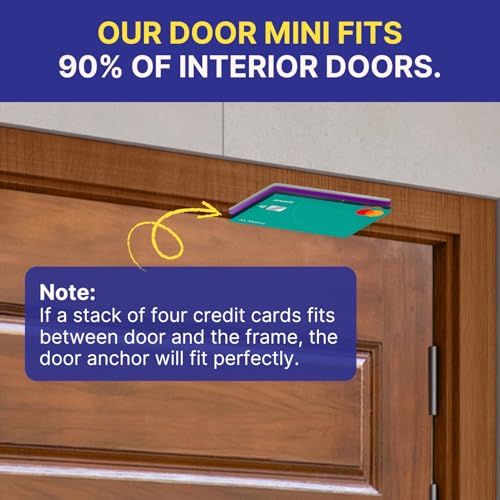 Anchor Gym Door Anchor for Exercise Bands - Resistance Door Anchor for Body Weight Straps, Resistance Band Door Anchor for Strength Training, Yoga, Home Gym, Physical Therapy - style: Pack of 1