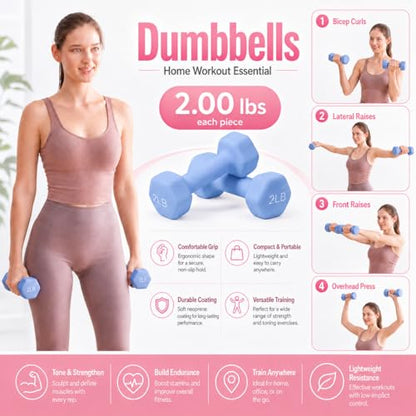 Home Pilates Kit Pilates Equipment Set for Women, Pilates Essentials Kit - color: Sky Blue - 13 Pieces Kit
