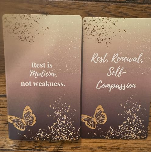 The Healing Journey Deck – 44 Affirmation Cards for Rest, Empowerment & Healing