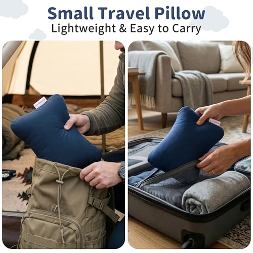 Pro Goleem Small Pillow, 11"x7"x2.5"(Navy Blue) - color: Navy Blue