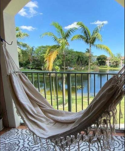 Hammock Brazilian Double Hammocks Soft Comfortable Fabric Cotton Canvas