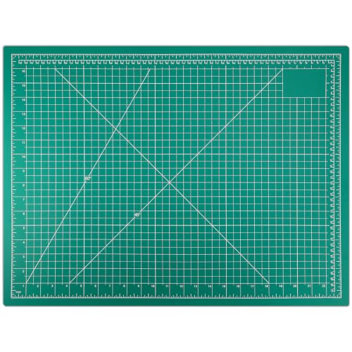 anezus Self Healing Cutting Mat for Rotary Cutting, 24" x 18", Green - color: Green, size: 24"L x 18"W