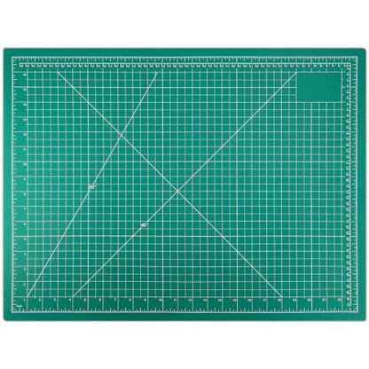 anezus Self Healing Cutting Mat for Rotary Cutting, 24" x 18", Green - color: Green, size: 24"L x 18"W