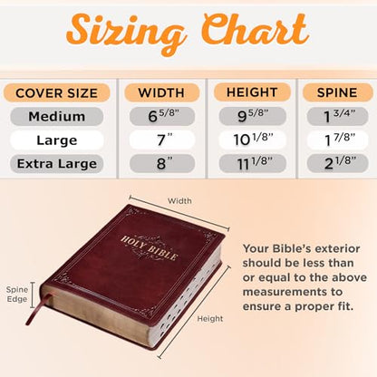 Christian Art Gifts Faux Leather Bible Cover: I Know The Plans, Brown & Tan | XL, Bible Verse, Book Cover, Case, Zipper, Pocket Storage, Pen Loops, Bible Study Supplies, Encouragement Gifts for Men - size: Extra Large
