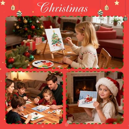 72 Pack 8 x 10 inch Canvas Boards for Painting Flat Canvas Panels | Bulk Value Pack for Classes and Parties 100% Cotton for Acrylics Paint - size: 8"x10" - 72 pack