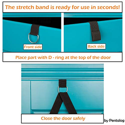 Stretch Band - to Improve Leg Stretching - Perfect Home Equipment for Ballet, Dance and Gymnastic Exercise - Excellent Gift for Your Friends and Loved Ones - Made in Europe