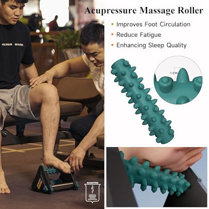 Icing Plantar Fasciitis Relief Foot Roller Massager, Green - color: Mars Green