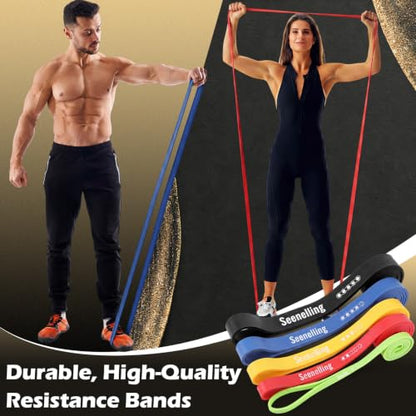 Seenelling 5 Level Resistance Bands - color: Classic Multi