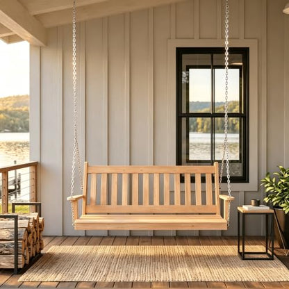 2PCS 304 Stainless Steel Porch Swing Chain Kit, 98" Length - size: 98 in x 2pc