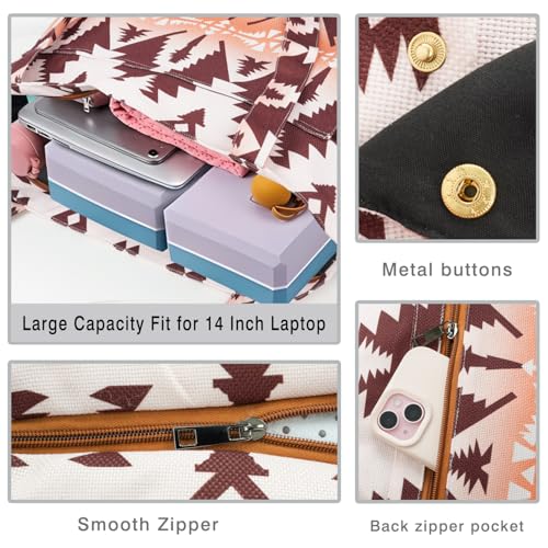 Yoga Mat Bag Yoga Bags and Carriers Fits All Your Stuff Yoga Tote Bag with Zipper Pocket Yoga Mat Carrier Pilates Bag Take in Out Mat Easily - color: Boho Camel