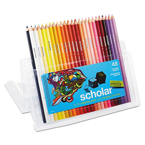 Prismacolor Scholar Colored Pencils, 48 Count - Vibrant Colors, Art Supplies, Drawing, Coloring, For Beginner Artists - size: 48 Count (Pack of 1), style: Old Packaging