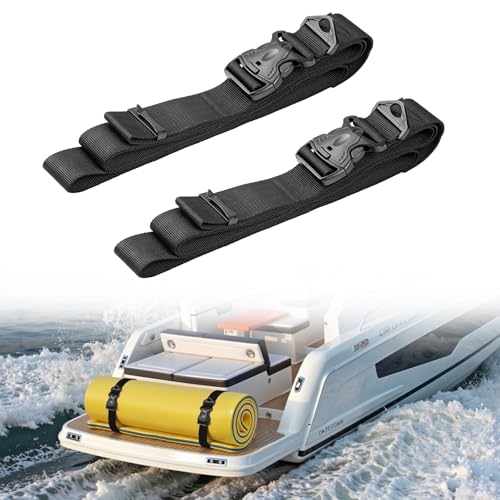 Multifunctional Floating Mat Straps with Quick - Release Buckles, Reusable Securing Straps with Hook - Attach Eyelets & Comfortable Carry Loops for Baby Crawling Mat, Yoga, Camping