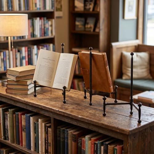 TRIPAR Modern Tripod Easel Display, Black Finish - Lightweight & Durable Design - Perfect for Displaying Decorative Pictures, Artwork, Plates, Tiles, & More (12 Inch) - size: 12 Inch
