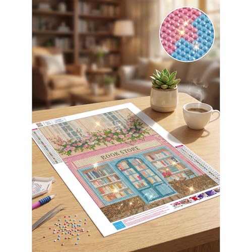 Diamond Art Painting Kits for Adults, Patriotic American Flag Butterfly Full Drill Diamond Dots Paintings for Beginners, Round 5D Paint with Diamonds Pictures Gem Art Painting Kits DIY Crafts Kits - color: Patriotic Butterfly