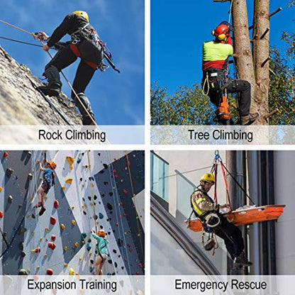 NewDoar Foot Ascender Loop for Climbing Tree Arborist - color: Black
