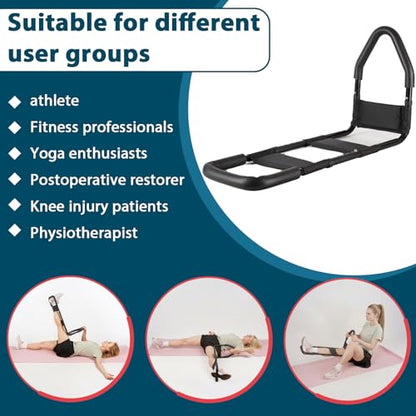 Hamstring Stretcher, Adjustable Knee Extension Device | Lower Back Stretcher, Calf Stretcher, Leg Stretcher and Hip Stretcher for Knee Pain Relief