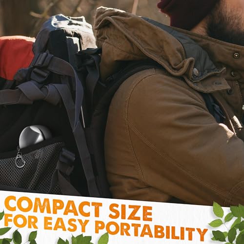 Collapsible Travel Cup with Lid 2.5Oz (75ml) - Leak-Proof Сollapsible Shot Glass Keychain, Highly Portable, Made of Rust & Bend Resistant Stainless Steel - Foldable Cup for Traveling, Fishing, Camping | Small Collapsible Cup with Lid for Camping, Travel a