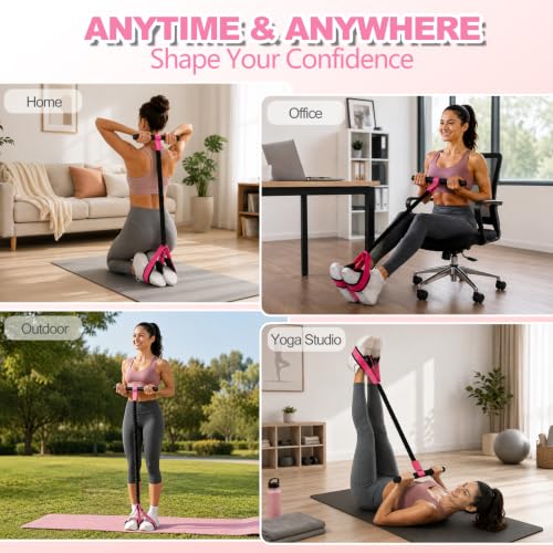 Pedal Resistance Band with Handles,Multifunctional Exercise Bands