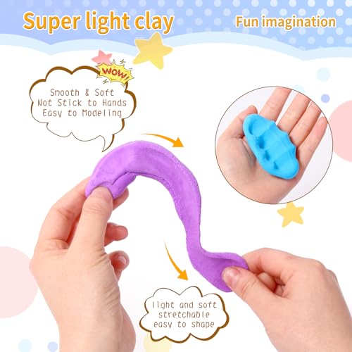 Air Dry Clay Kit, 36 Colors | Modeling Clay