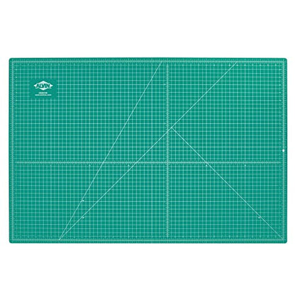 ALVIN GBM Self-Healing Cutting Mat 24 x 36 inch | Double-Sided Green/Black | 5-Layer Gridded Surface for Arts, Crafts and Sewing - Model GBM2436 - size: 36"L x 24"W