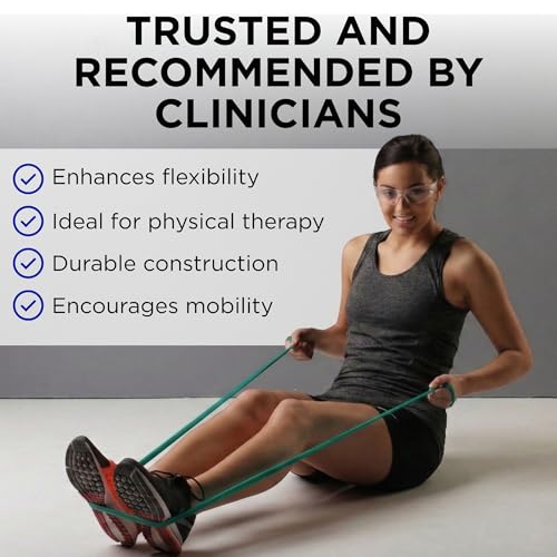 THERABAND Professional Latex Resistance, Workout Band, Exercise, 6', Green - color: Green - Heavy, size: 1 Count