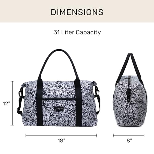 Jadyn Lola Travel Bag, Weekender/Overnight Duffel, Gym Tote Bag for Women, Men - color: Wild Cat