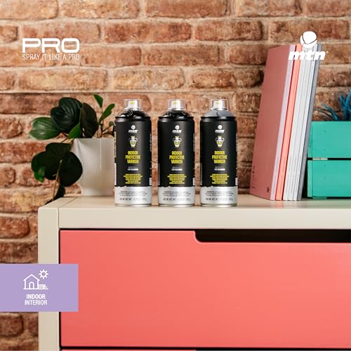 MTN PRO Indoor Protective Matte Spray – Clear Matte Finish with UV Protection, 400ml