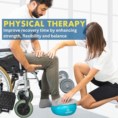 ProBody Pilates Ball Small — 9 Inch Small Yoga Ball - color: Turquoise