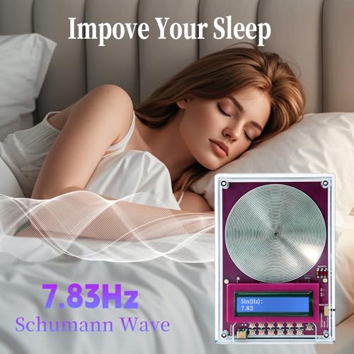 BENJEN 0.01Hz-200kHz Adjustable Frequency Generator for Healing | Schumann Resonance Generator, 7.83Hz Frequency Device for Sleep, Meditation, Anxiety Relief & Yoga