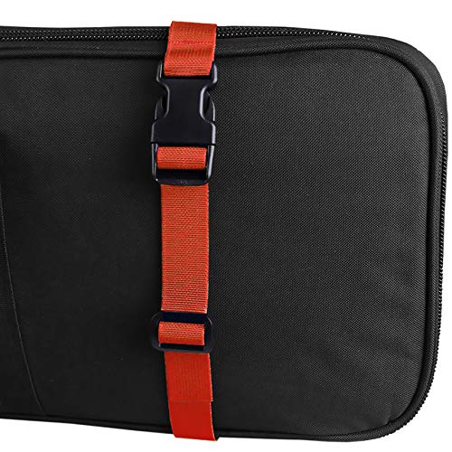 MAGARROW 24" 40" 60" 100" Strap Buckle Packing Straps Adjustable 1-Inch Belt - color: Orange (4-Pack), size: 1" Wide - 40" Long