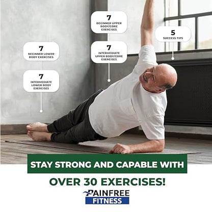 30 Exercise Cards Balance & Stability 3X5'', Beginner to Intermediate