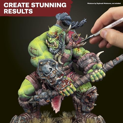The Army Painter, Warpaints Fanatic Metallics Paint Set, 10 x 18 ml | 10 Acrylic Metal Paints incl. Gold, Copper, Metal, Bronze & Silver, for Miniature Model Painting, Dnd & Warhammer