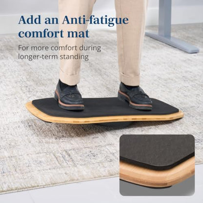 UPLIFT DESK Motion-X Balance Board - 27" Ergonomic Wobble Board for Standing Desks, Anti-Fatigue Support for Core Engagement & Stability - style: Motion-X